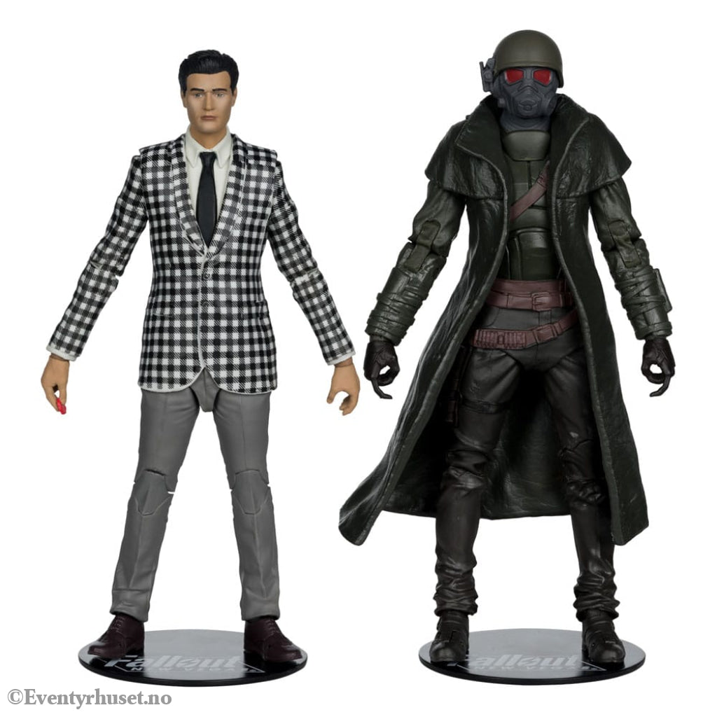 Fallout: New Vegas Statue 2-Pack Riot Ranger Armor & Benny Survivor 18 cm Toys
