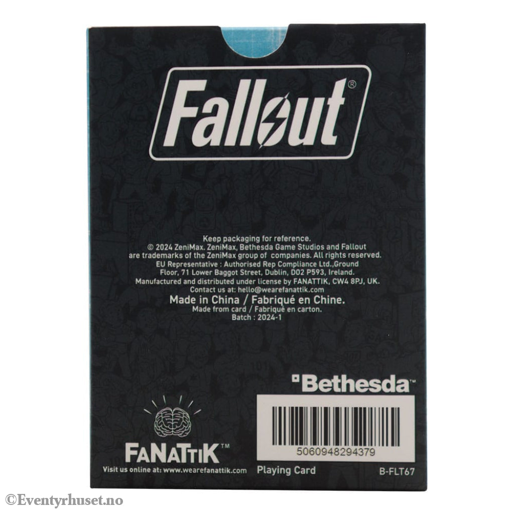 Fallout Playing Cards Display (12) Games
