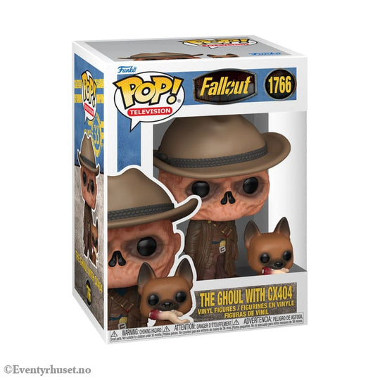 Fallout POP!&Buddy TV Vinyl Figure Ghoul&CX404 9 cm Collectibles