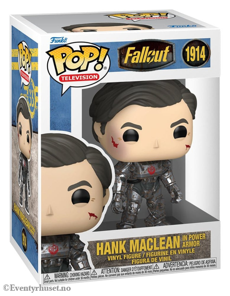 Fallout POP! Television Vinyl Figure Hank 9 cm Collectibles