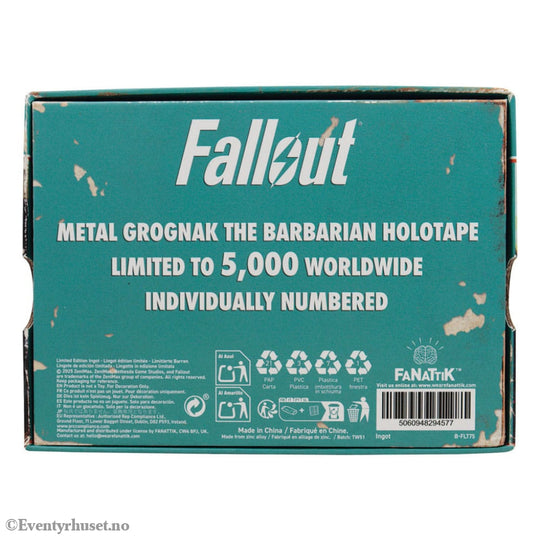 Fallout Replica Grognak the Barbarian Holotape Collectibles