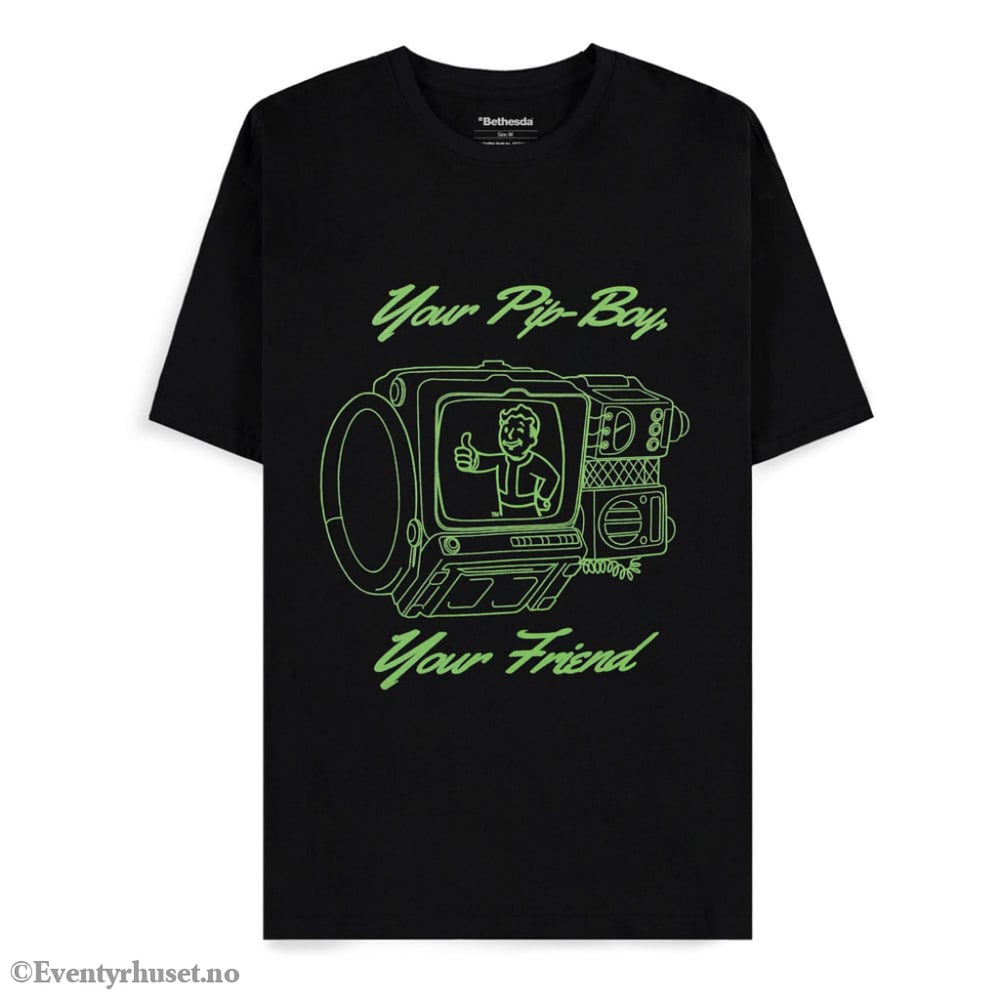Fallout T-Shirt Your Pip-boy Your Friend Men’s Size S Fashion & Accessories