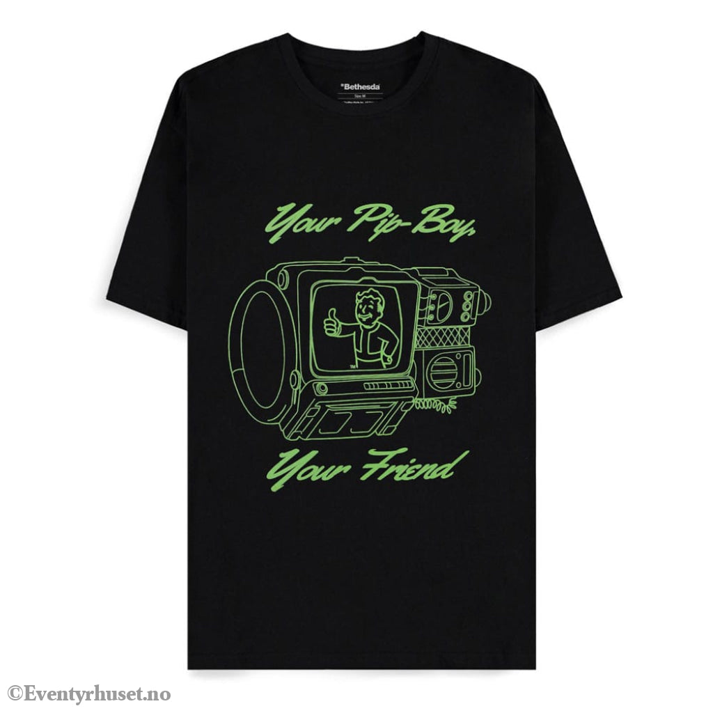 Fallout T-Shirt Your Pip-boy Your Friend Men’s Size S Fashion & Accessories