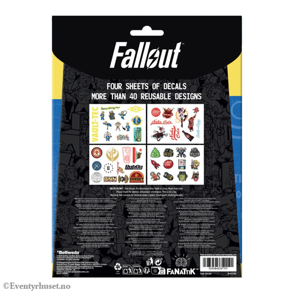 Fallout Tech Sticker Pack Home & Gifts