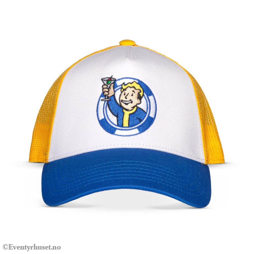 Fallout Trucker Cap Cocktail Men’s Fashion & Accessories