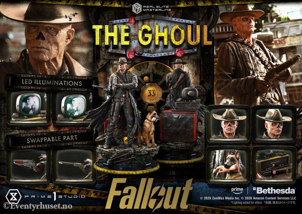 Fallout (TV Series) Real Elite Masterline Series Statue 1/4 The Ghoul 64 cm Collectibles