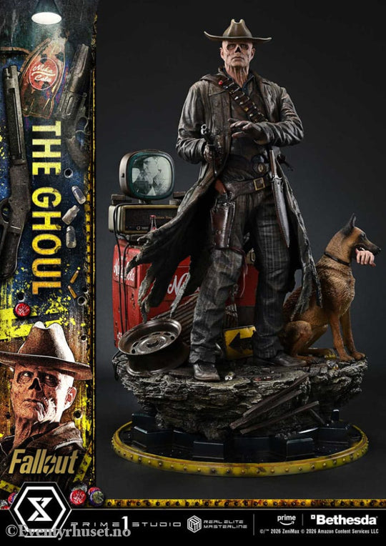 Fallout (TV Series) Real Elite Masterline Series Statue 1/4 The Ghoul Deluxe Version 64 cm Collectibles