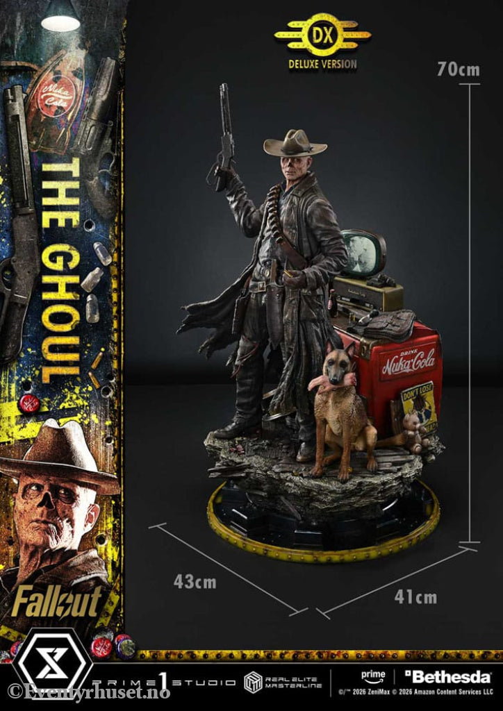 Fallout (TV Series) Real Elite Masterline Series Statue 1/4 The Ghoul Deluxe Version 64 cm Collectibles