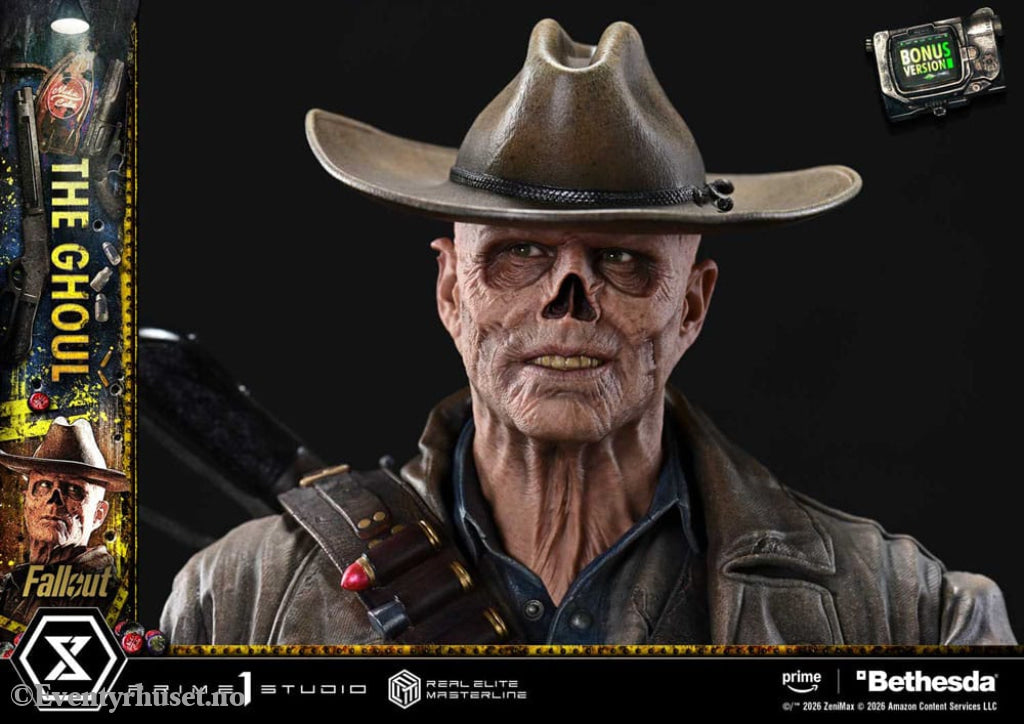 Fallout (TV Series) Real Elite Masterline Series Statue 1/4 The Ghoul DX Bonus Version 64 cm Collectibles