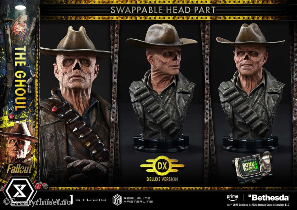 Fallout (TV Series) Real Elite Masterline Series Statue 1/4 The Ghoul DX Bonus Version 64 cm Collectibles