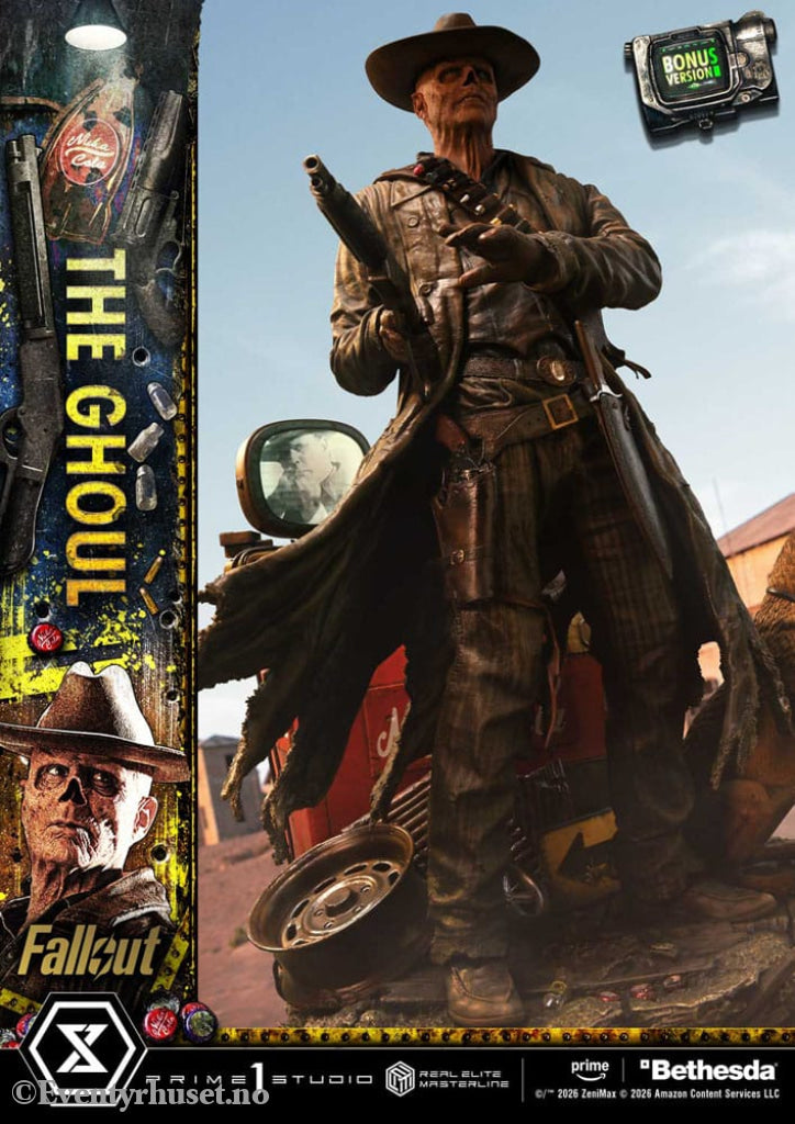Fallout (TV Series) Real Elite Masterline Series Statue 1/4 The Ghoul DX Bonus Version 64 cm Collectibles