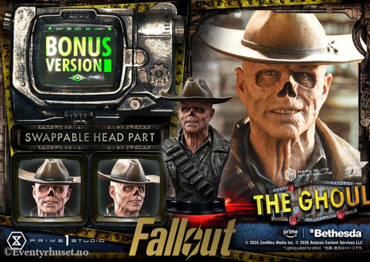 Fallout (TV Series) Real Elite Masterline Series Statue 1/4 The Ghoul DX Bonus Version 64 cm Collectibles