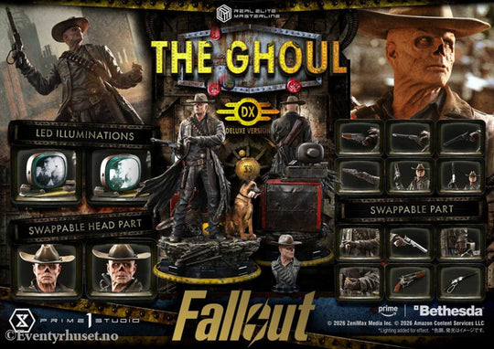 Fallout (TV Series) Real Elite Masterline Series Statue 1/4 The Ghoul DX Bonus Version 64 cm Collectibles