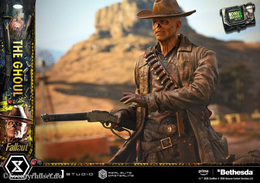 Fallout (TV Series) Real Elite Masterline Series Statue 1/4 The Ghoul DX Bonus Version 64 cm Collectibles