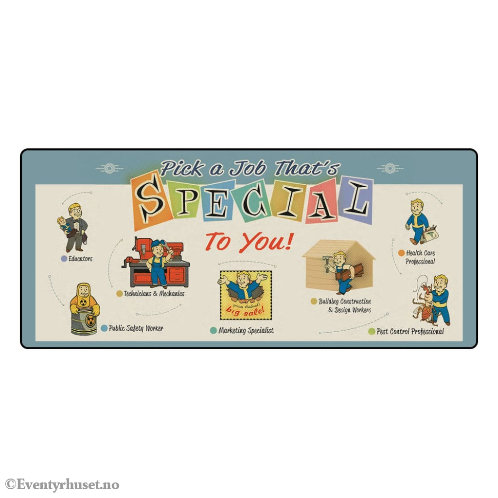 Fallout XXL Mousepad Special Home & Gifts