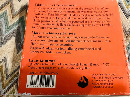 Falskmyntner I Sachenhausen. Lydbok På 7 Cd.