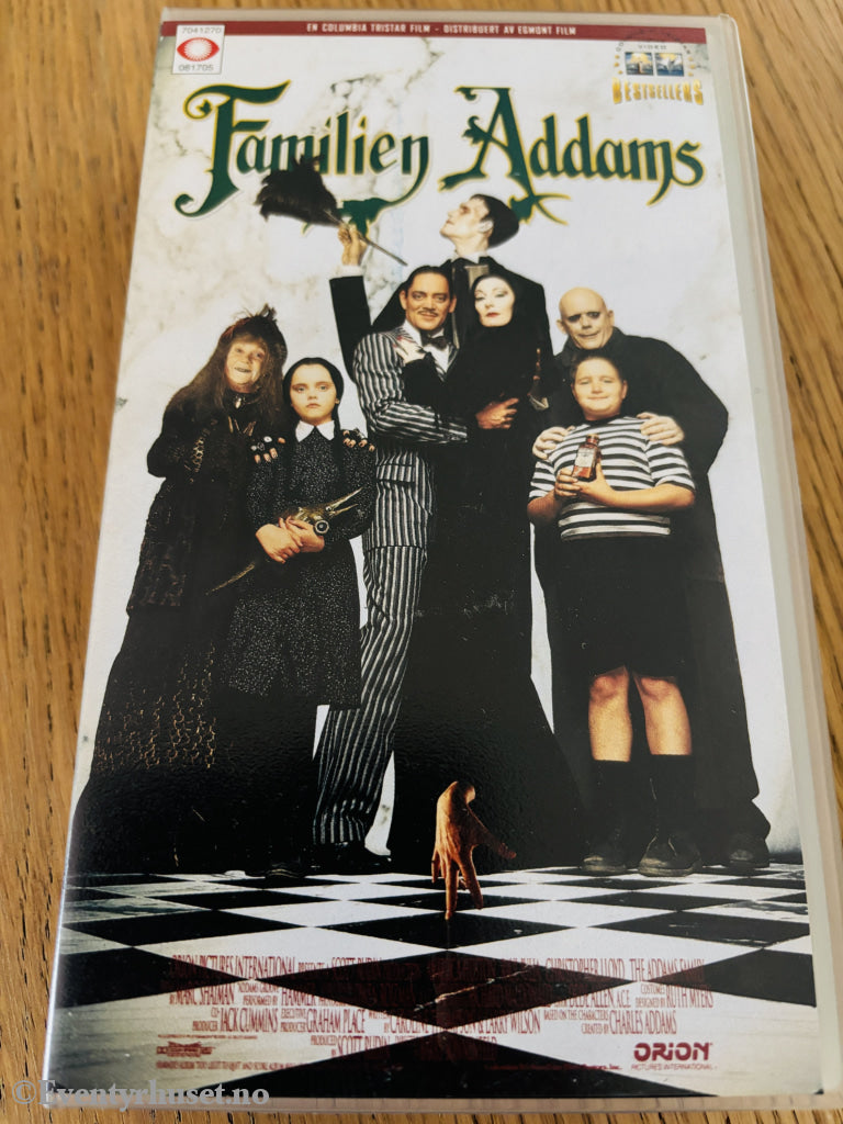 Familien Addams. VHS.