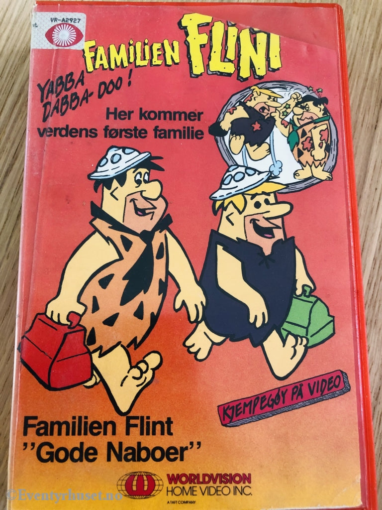 Familien Flint. Gode Naboer. Vhs Big Box.