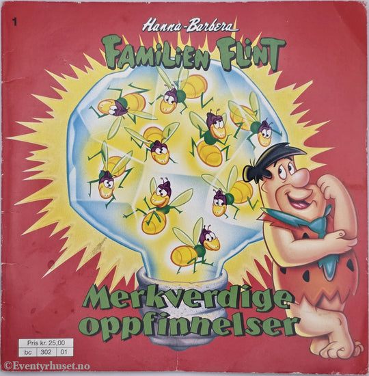 Familien Flint: Merkværdige oppfinnelser. Hefte.