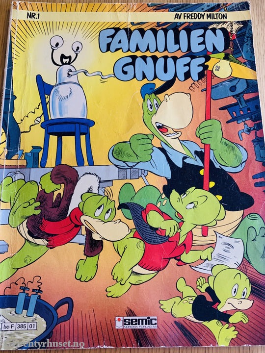 Familien Gnuff. 1986/01. Tegneseriealbum