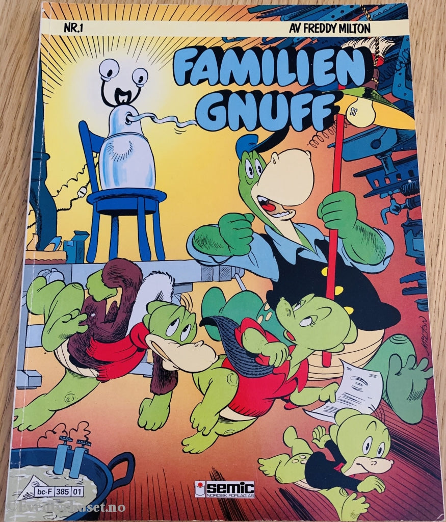 Familien Gnuff. 1986/01. Tegneseriealbum