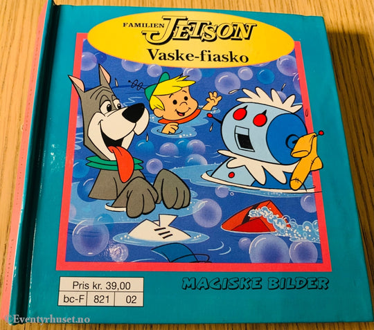 Familien Jetson. Vaske-Fiasko. En Klaffebok. 1995. Fortelling