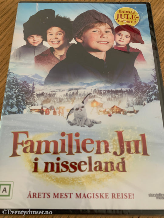 Familien Jul i Nisseland . 2015 . DVD. Ny i plast!