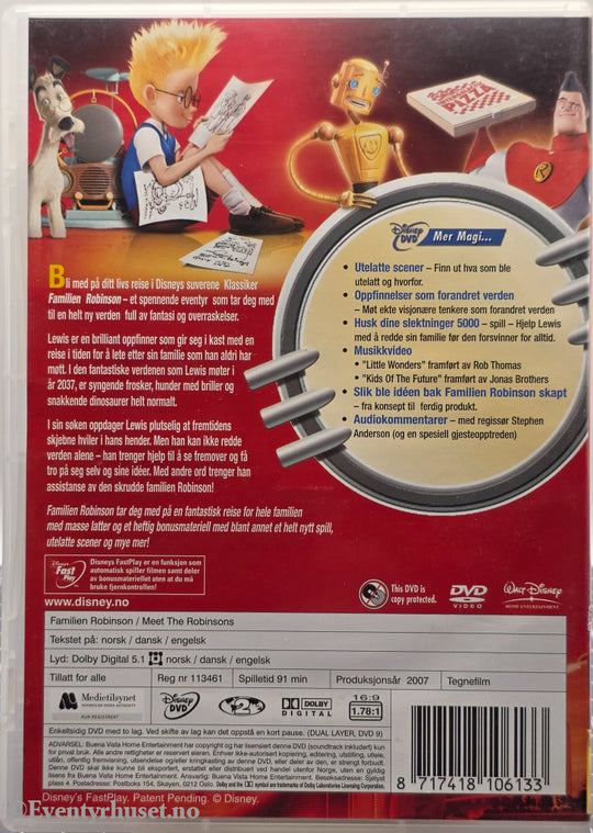 Familien Robinson. 2007. DVD.