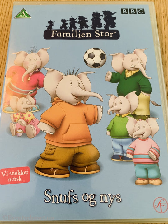 Familien Stor - Snufs Og Nys. 2007. Dvd. Dvd