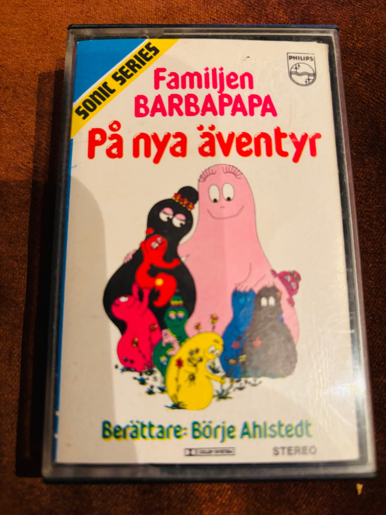 Familjen Barbapapa – På nya äventyr. Kassett.