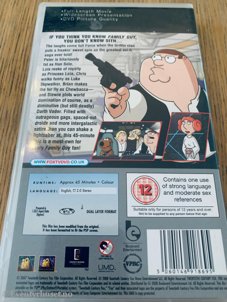 Family Guy: Blue Harvest. PSP/UMD.