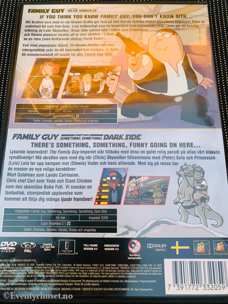 Family Guy Presents Blue Harvest mm. DVD. DVD