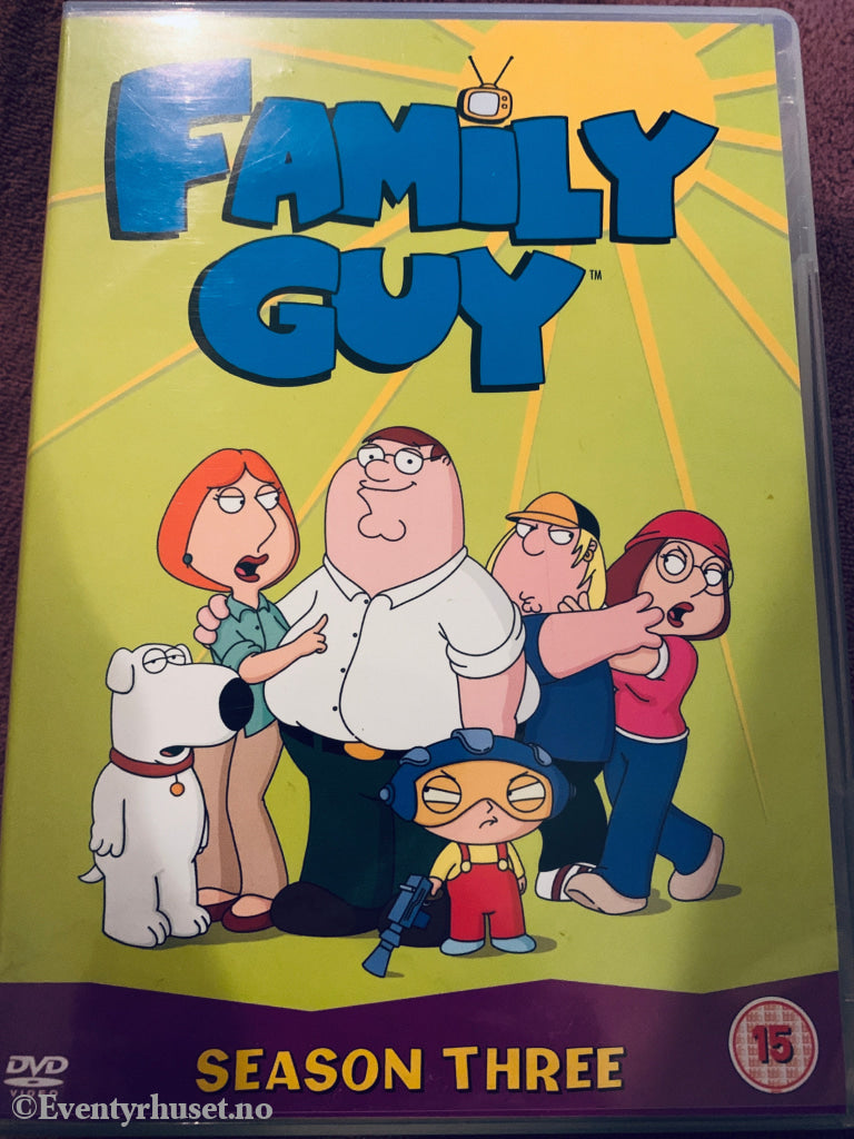 Family Guy Season Three. DVD samleboks.