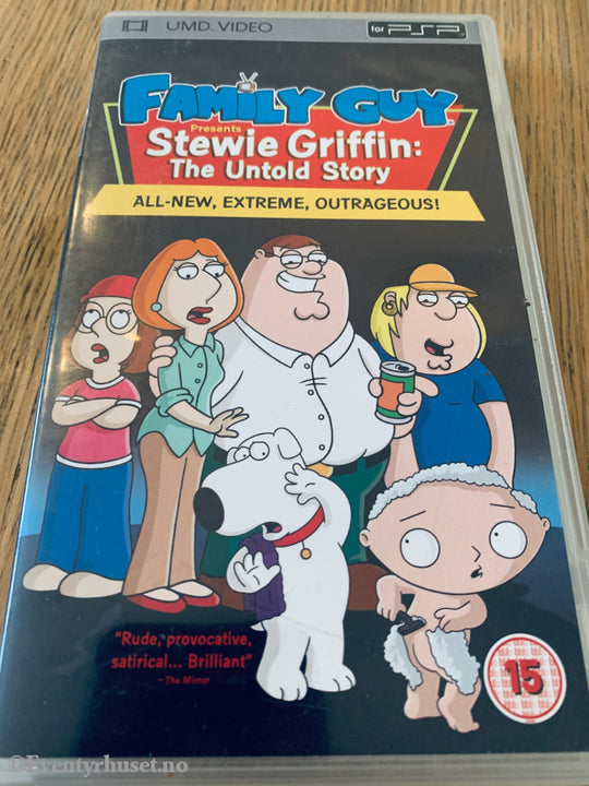 Family Guy: Stewie Griffin - The Untold Story. PSP/UMD.
