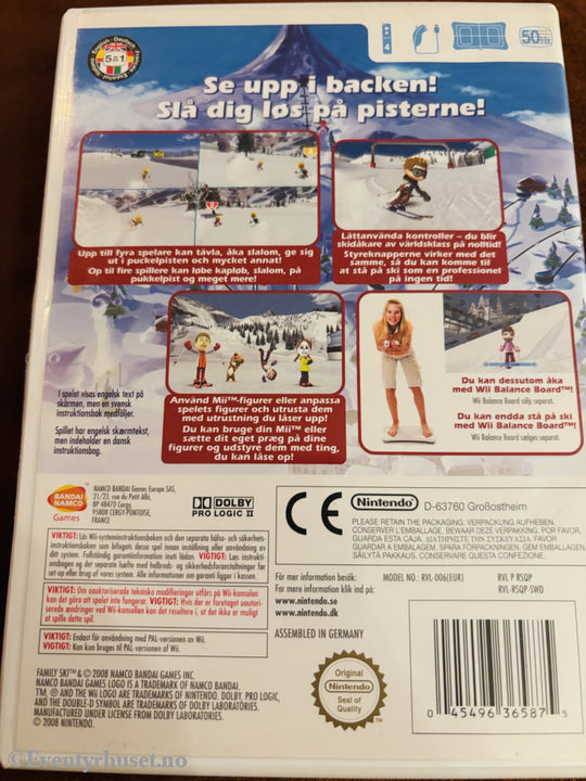 Family Ski, 2008. Nintendo Wii-spill.