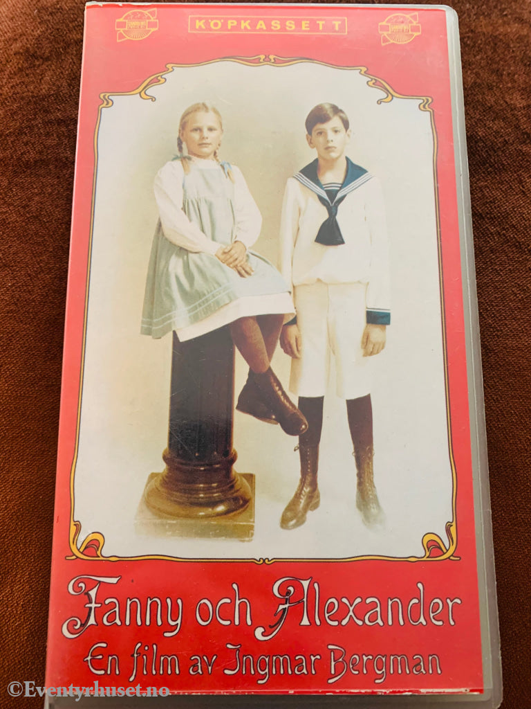 Fanny & Alexander. 1982. Med Svensk Tale. Vhs