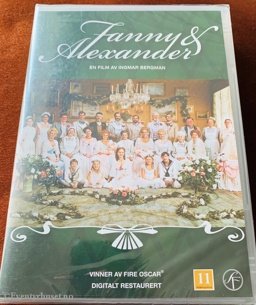 Fanny Og Alexander. 1981. Dvd. Ny I Plast! Dvd