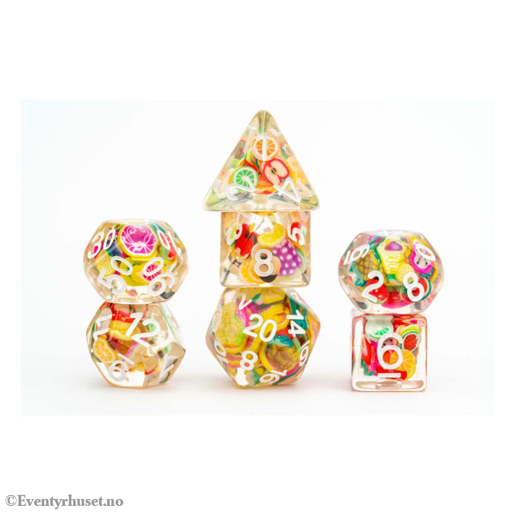 FanRoll Dice Set Fruit (7) Games