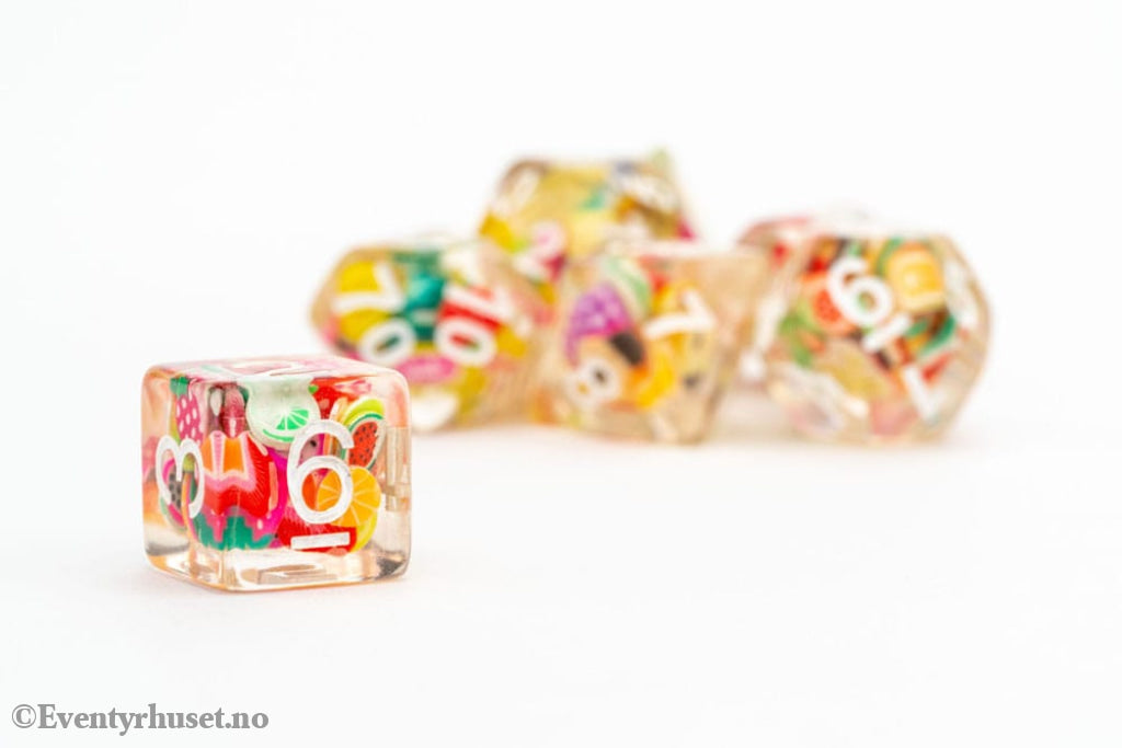 FanRoll Dice Set Fruit (7) Games