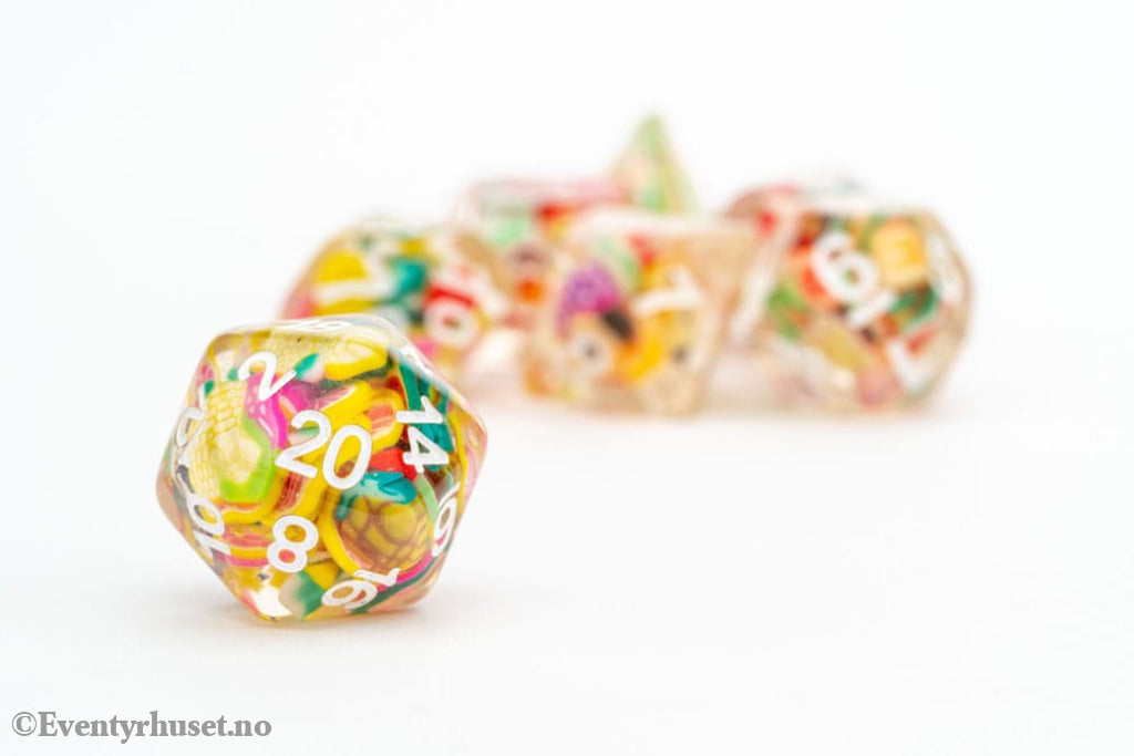 FanRoll Dice Set Fruit (7) Games