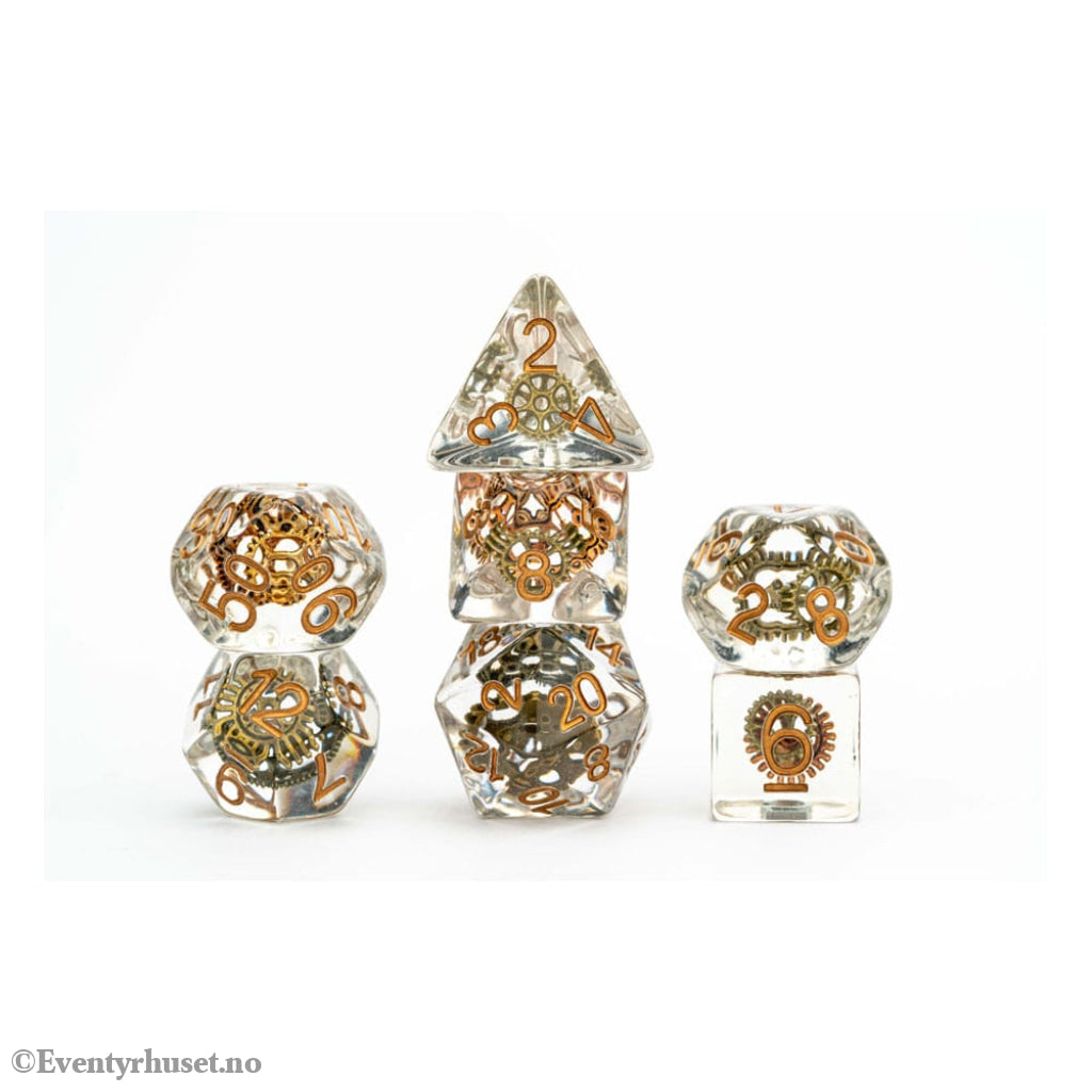 FanRoll Dice Set Gear (7) Games