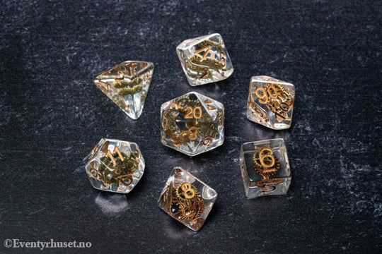 FanRoll Dice Set Gear (7) Games