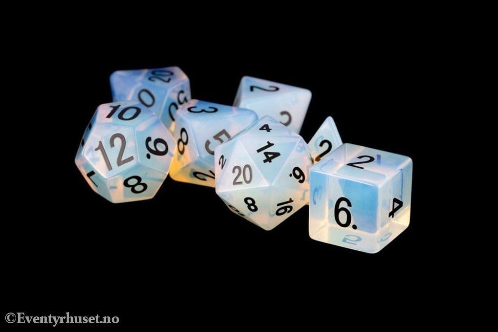 FanRoll Dice Set Opalite (7) Games
