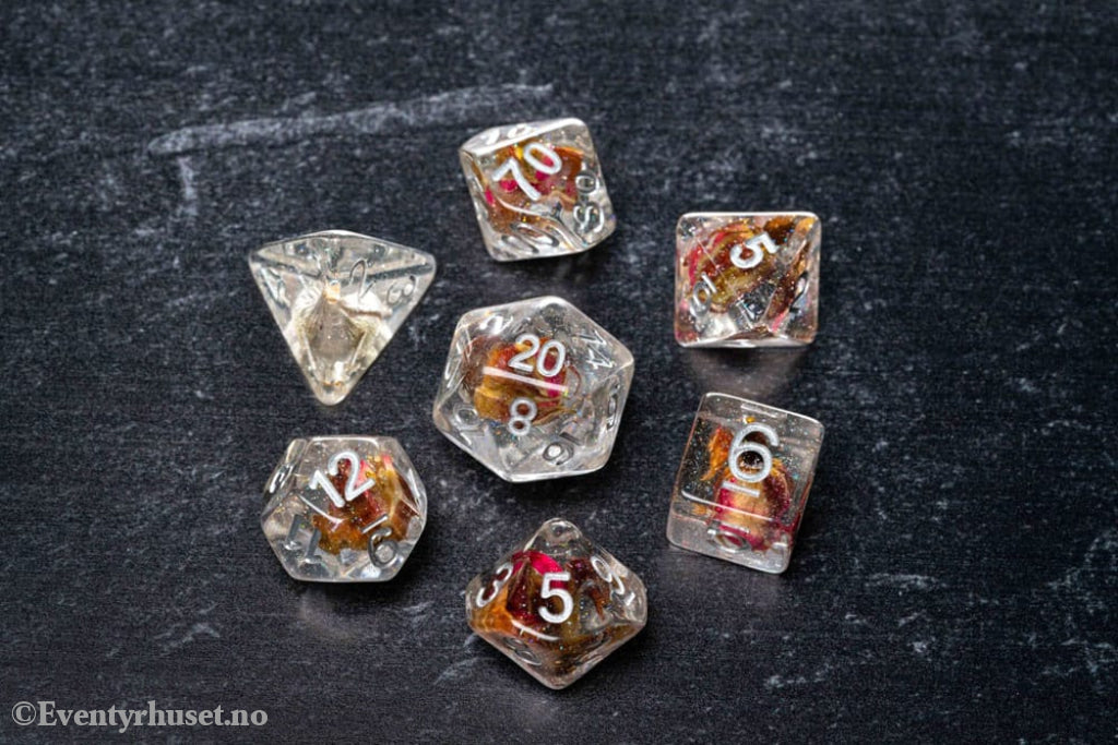 FanRoll Dice Set Rose (7) Games