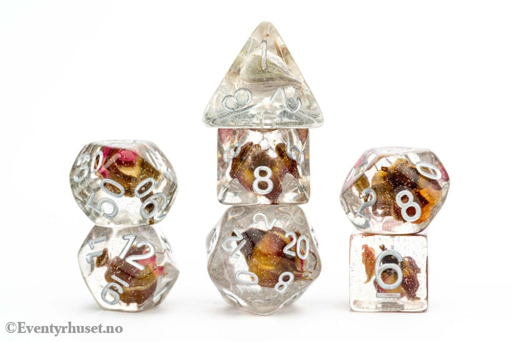FanRoll Dice Set Rose (7) Games