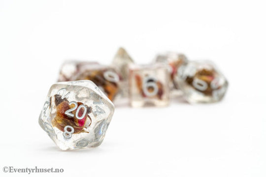 FanRoll Dice Set Rose (7) Games