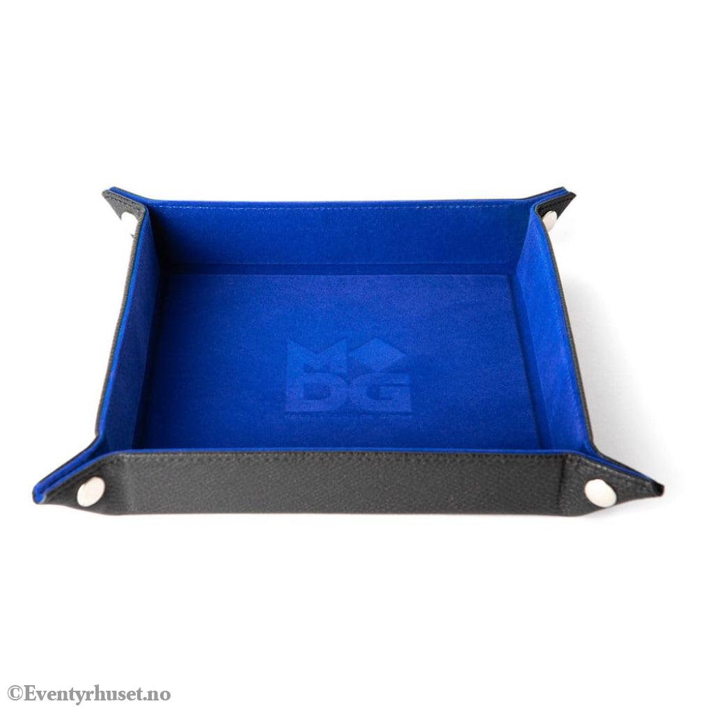 FanRoll Folding Dice Tray Velvet Blue Games