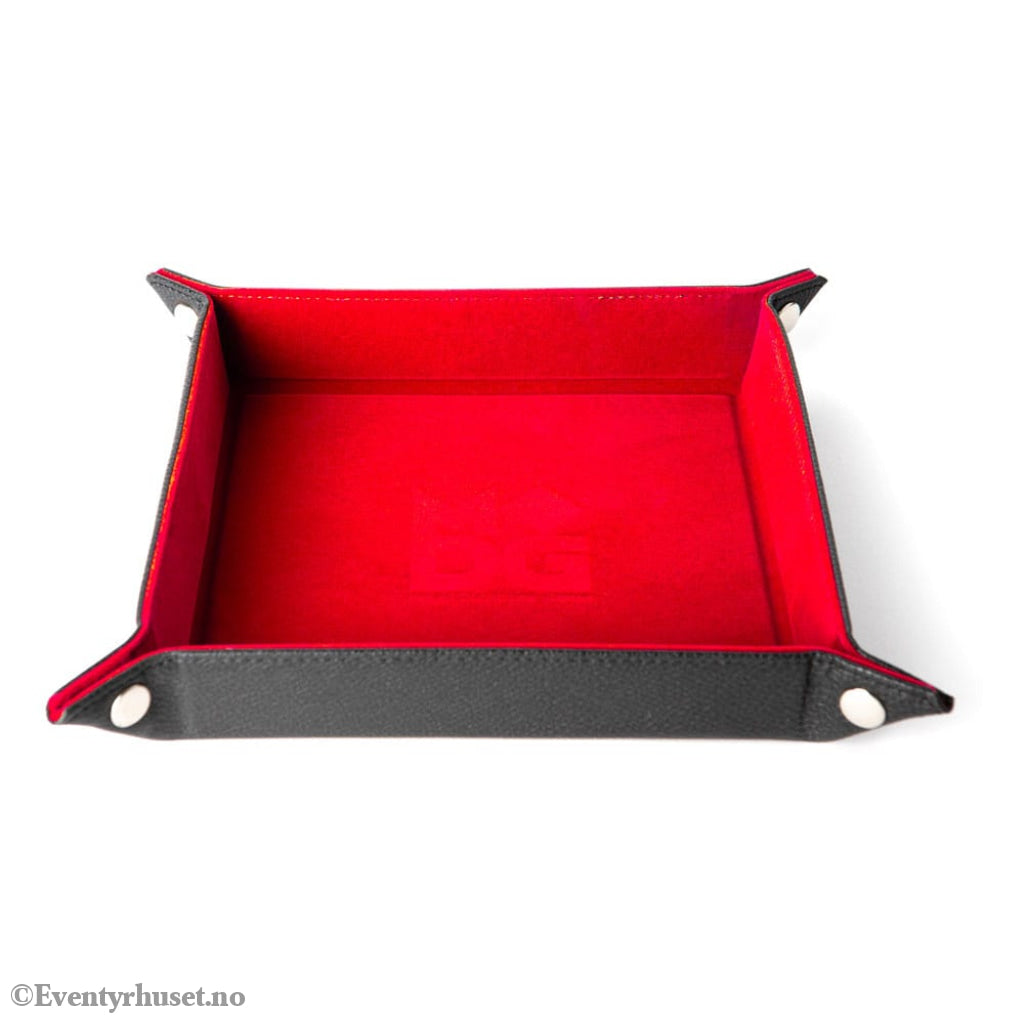 FanRoll Folding Dice Tray Velvet Red Games