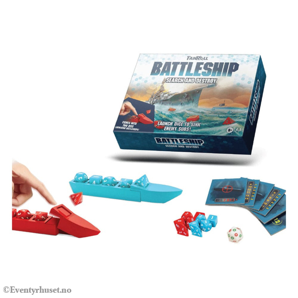 FanRoll Hasbro Game Battleship Search & Destroy Games