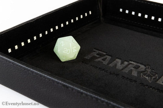 FanRoll Shadowlight Folding Blacklight Dice Tray Black Games
